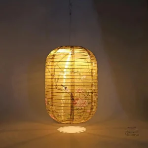 Éclairage extérieur solaire au design japonais