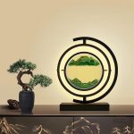 Lampe sur pied japonaise élégante en design traditionnel
