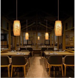 Lampe Suspendue Japonaise Épurée Zen