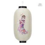 Lanterne décorative japonaise blanche élégante