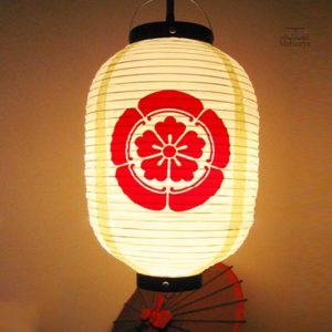 Lanterne Fleur japonaise décorative en jardin