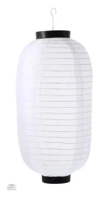 Lanterne japonaise pliable blanche en papier