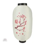 Lanterne papier japonaise sakura décorative