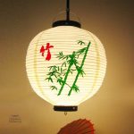 Lanterne japonaise pour décoration de plantes