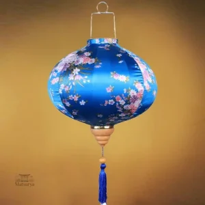 Lanterne suspendue japonaise en papier traditionnel