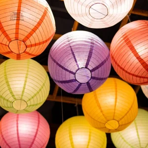 Lot de Boules Japonaises décoratives