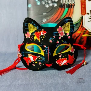Masque Japonais coloré pour festivités