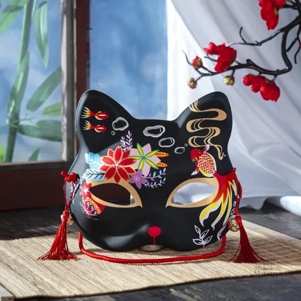 Masque Japonais élégant pour célébrations