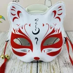 Masque kawaii à motif de chat