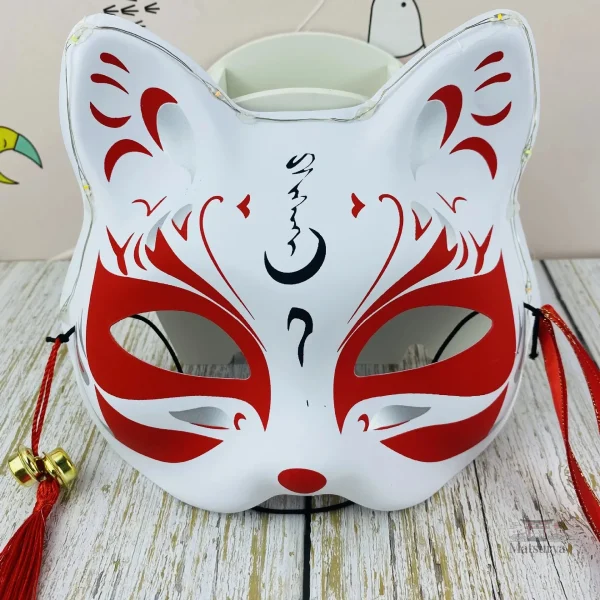 Masque kawaii à motif de chat