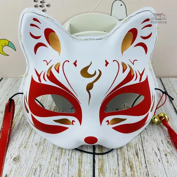 Masque artistique chat japonais