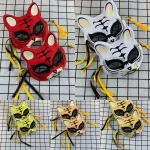 Masque en tissu avec design de chat
