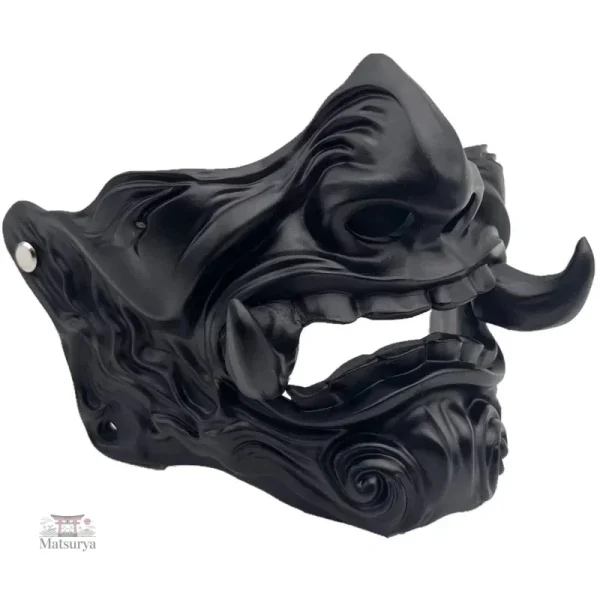 Masque Japonais inspiré du démon pour décoration