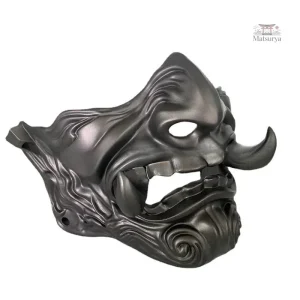 Accessoire de théâtre : Masque Japonais représentant un démon