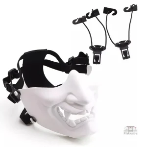 Masque japonais Hannya, art du théâtre Nô