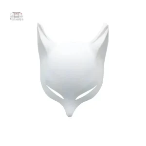 Masque japonais inspiré des légendes kitsune