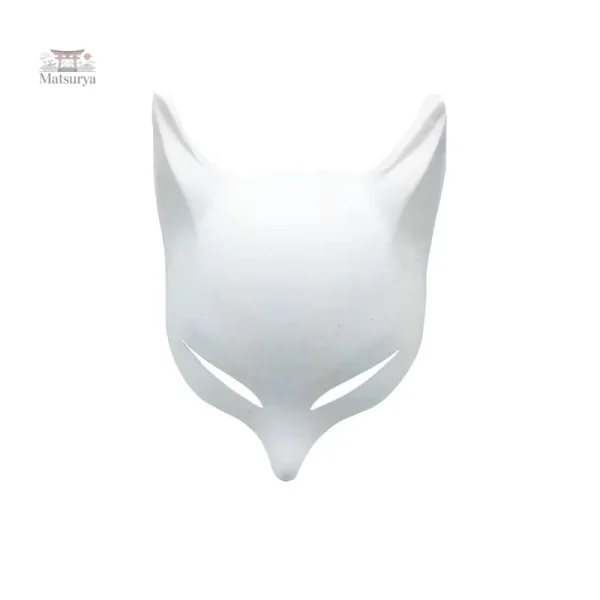 Masque japonais inspiré des légendes kitsune