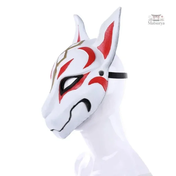 Masque Loup artisanal japonais pour festivals