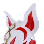Masque Japonais Loup en matériaux de qualité