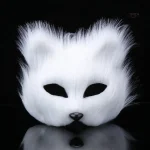 Masque Japonais Renard à Fourrure
