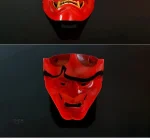 Accessoire Japonais : Masque Rouge élégant