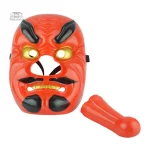 Détail du masque tengu, symbole de la culture nippone