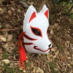 Masque japonais renard pour festivals
