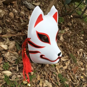 Masque japonais renard pour festivals