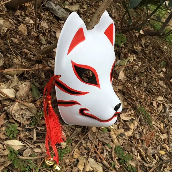 Masque japonais renard pour festivals