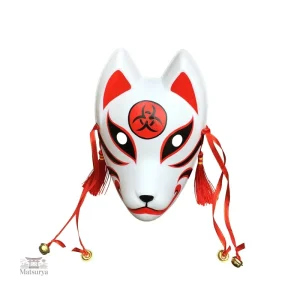 Masque renard asiatique, art populaire