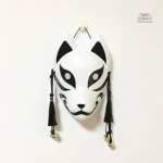 Masque renard japonais, produit artisanal