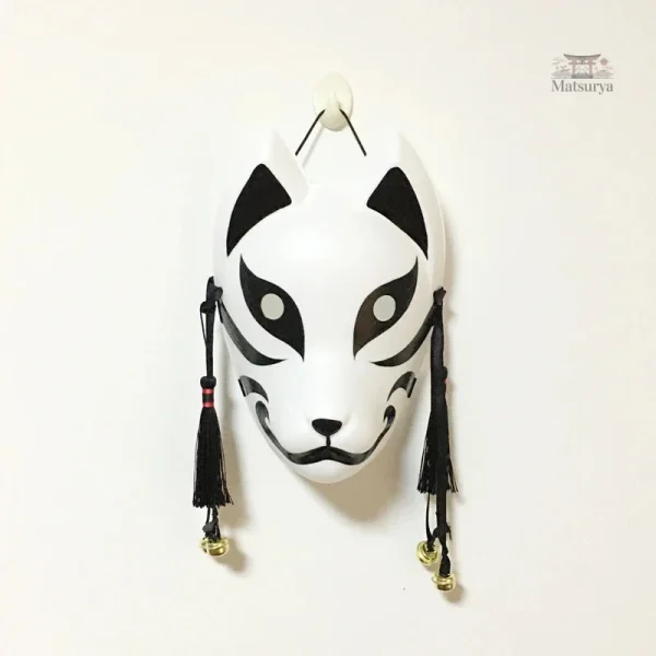 Masque renard japonais, produit artisanal