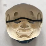 Élégant masque samouraï pour costumes et événements culturels