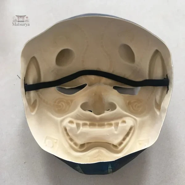 Élégant masque samouraï pour costumes et événements culturels