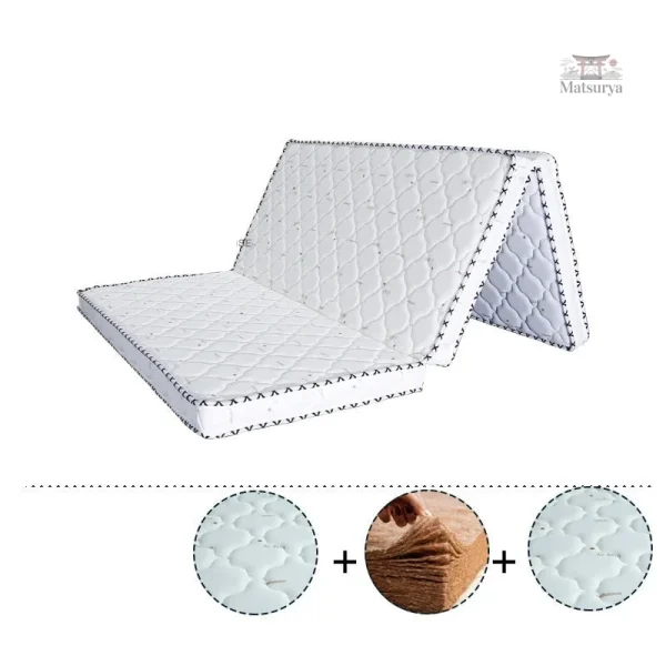 Coco matelas pliable pour un style japonais élégant
