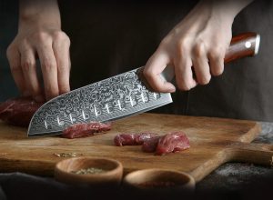 Couteau japonais professionnel, tranchant précis et durable