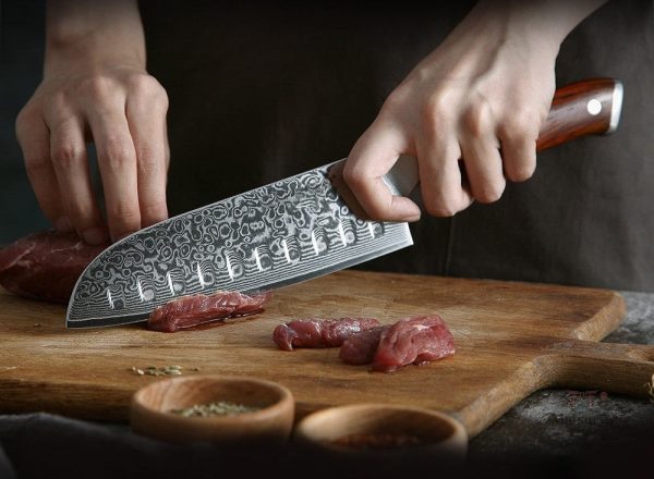 Couteau japonais professionnel, tranchant précis et durable