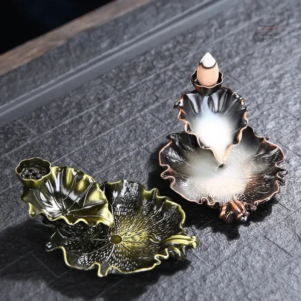 Accessoire de méditation : fontaine à encens