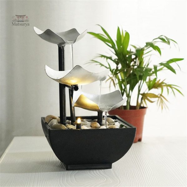 mini-fontaine-japonaise-1 Mini Fontaine Japonaise décorative pour intérieur