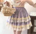 Jupe Lolita courte au design japonais