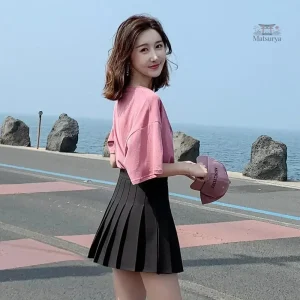Jupe plissée japonaise au style unique et moderne