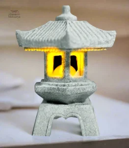 Mini Statue Lanterne Japonaise décorative