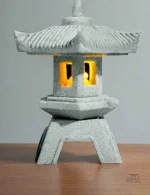 Lanterne Japonaise en miniature pour décoration intérieure