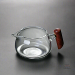 Mini Théière Japonaise en Verre à Poignée