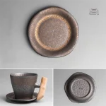 Mug en céramique japonais avec poignée design