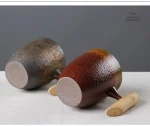 Mug artisanal japonais avec prise en bois