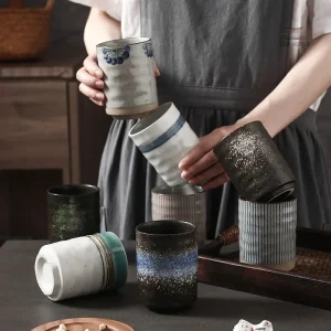 Mug en céramique japonais traditionnel