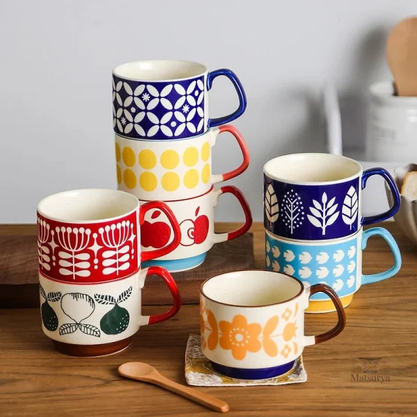 mug-japonais-fleurs-1 Mug japonais décoré de fleurs