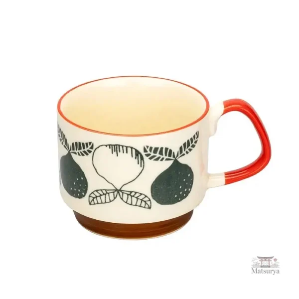 Mug japonais floral pour le thé