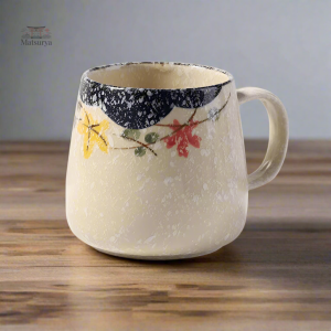 Mug rétro japonais design élégant et traditionnel